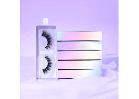 Custom Printed Eyelash Packaging Boxes