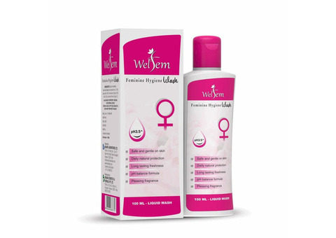 Welfem intimate wash for women