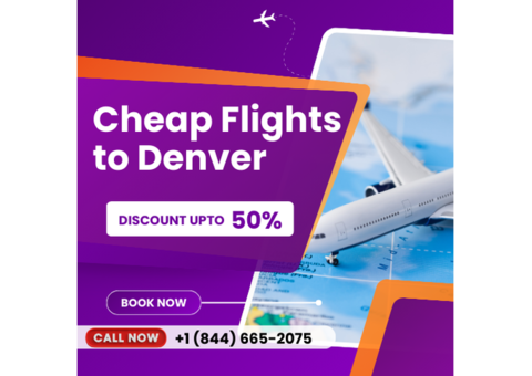 Get Best Cheap Flights to Denver at Golden Air Wings