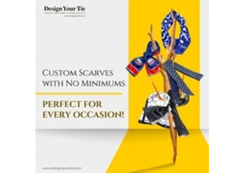 Elevate Your Brand with Custom Scarves with Logo