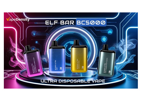 The Ultimate Vaping Experience: ELF Bar BC5000 Ultra Disposable Vape