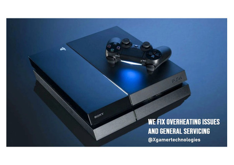 We fix PlayStation 4 {PS4} overheating issues and general servicing