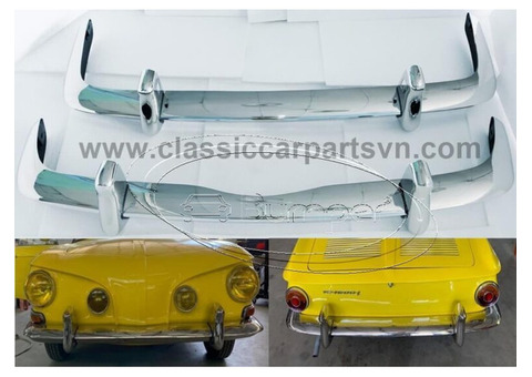 Volkswagen Karmann Ghia T34 (1966-1969) bumpers by stainless steel new