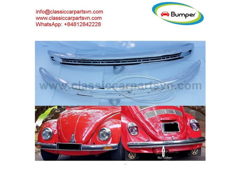 VW Beetle bumpers 1975 and onwards by stainless steel new