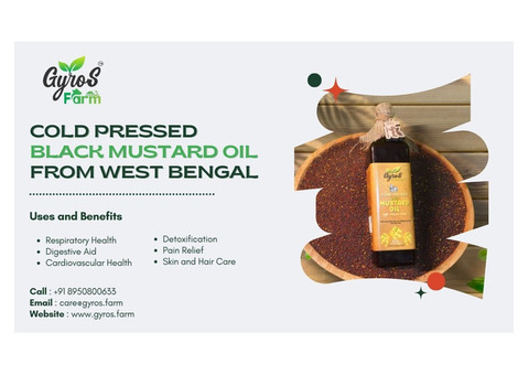 Buy Premium Cold Pressed Black Mustard Oil from West Bengal