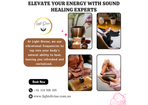 Elevate Your Energy With Sound Healing Experts