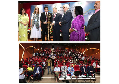 10th Global Literary Festival Noida 2024 Inaugurated with Grandeur