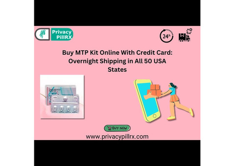 Buy MTP Kit Online With Credit Card: Overnight Shipping USA