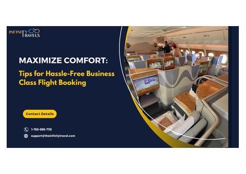 Fly Like a VIP: Secure Your Business Class Seat Now