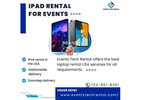 Rent iPad in USA – Your Trusted Partner