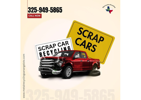 Recycle Scrap Cars in San Angelo | Turn Scraps into Cash