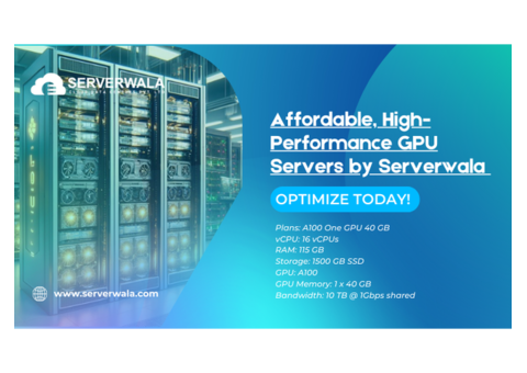 Affordable, High-Performance GPU Servers by Serverwala