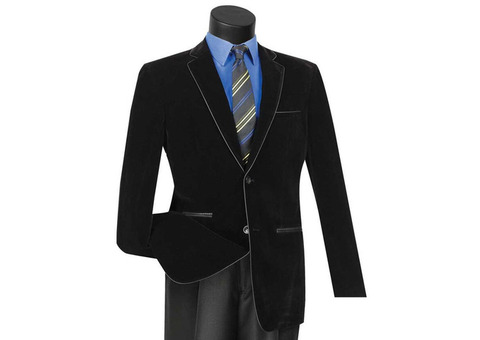 Classic & Contemporary Men's Velvet Blazers