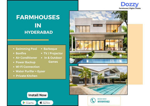 Farmhouse Rentals In Hyderabad for Vacation