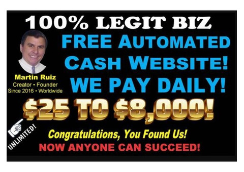 $5K+ Weeks! - FREE Leads! - 100% Auto-Pilot! (Online)