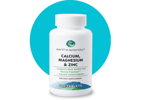 Calcium, Magnesium & Zinc: Support for Bones, Heart, Muscles