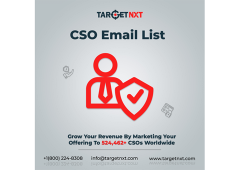 Crack all your business deals using our responsive CSO Email List