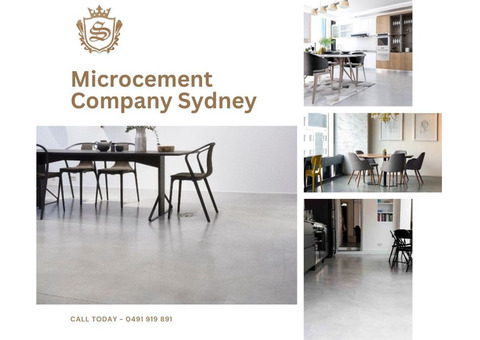 Best Microcement Flooring Company in Sydney