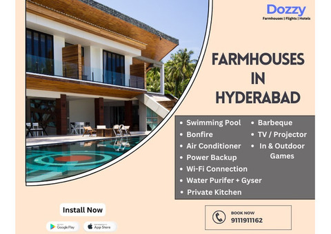 Farmhouse Rentals In And Around Hyderabad for Parties