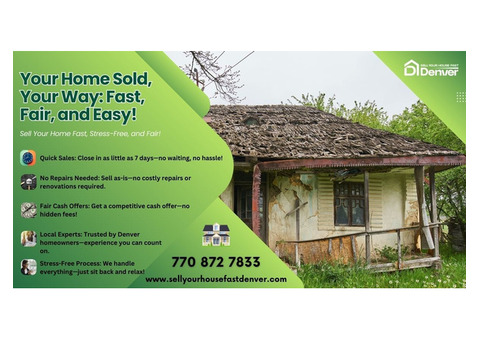 Sell Your House Fast Denver