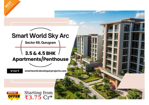 Smart World Sky Arc : Luxury Apartments In Sector 69 Gurgaon