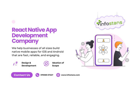 React Native App Development Company: Info Stans