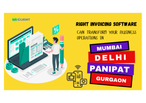 Best Invoicing Software in Mumbai, Delhi, Panipat, and Gurgaon