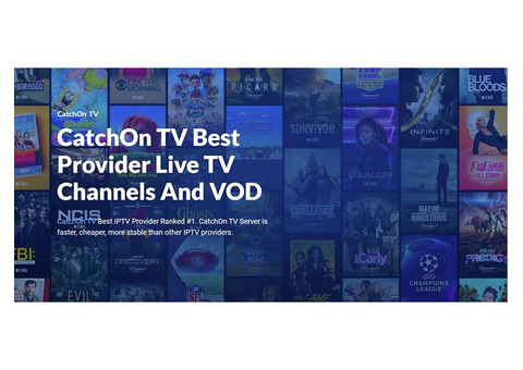 CatchOnTV - Access 40,000+ VODs, 20K Channels Premium TV