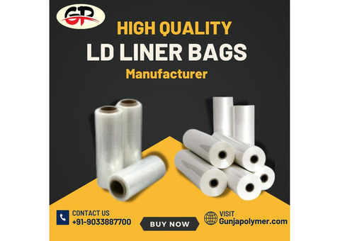 Liner Bags Transparent Ldpe Plastic Bags Manufacturer