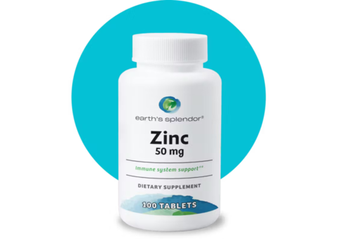 Protect Your Health with Earth’s Splendor Potent Zinc Tablets