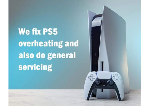 We do fix issues with PS5 over heating and servicing