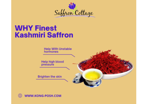 Sip on refreshing Saffron water for a natural boost