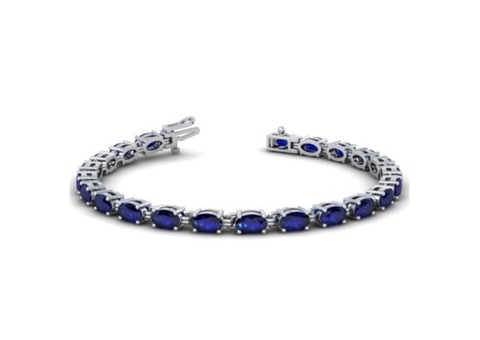 Purchase Natural Sapphire Bracelets (11.00cttw)