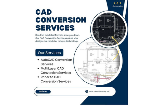 CAD Conversion Services Provider in California, USA