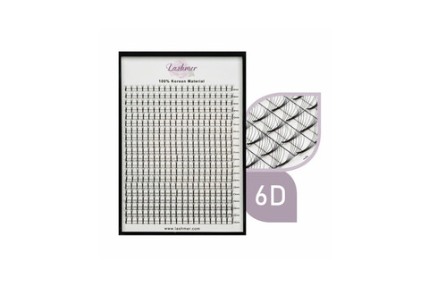 Experience the Fullness of 6D Volume Lashes