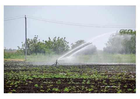 Water Sprinkler for Agriculture Maximizing Crop Growth