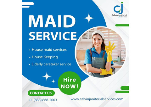 Brighten Your Home with Calvin Janitorial's Maid Services!