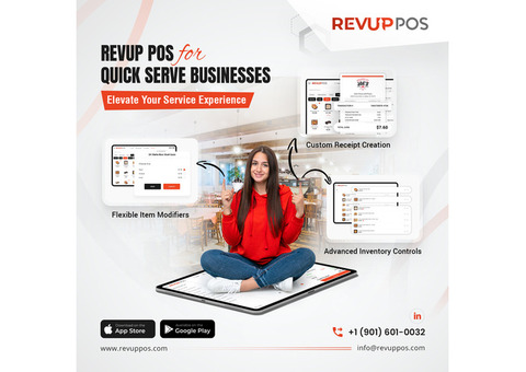 RevUP POS: The Ultimate POS Solution for Quick-Service Businesses