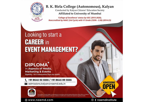 Diploma in Aspects of Media, Marketing & Events