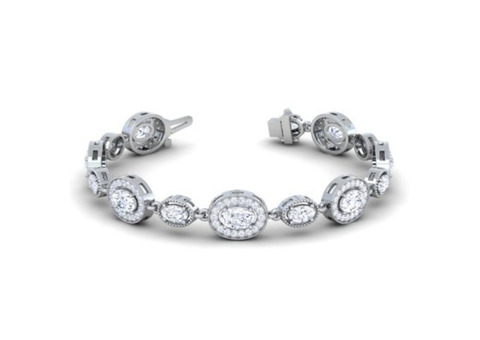 Budget Friendly Diamond Bracelet For Women