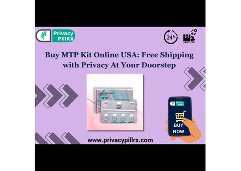 Buy MTP Kit Online USA: Free Shipping with Privacy At Your Doorstep