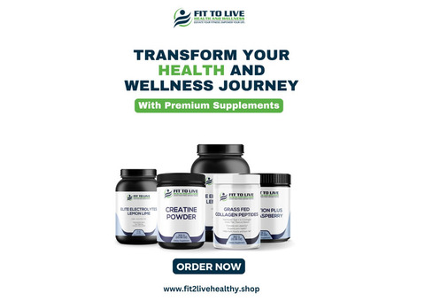 Transform Your Health and Wellness Journey With Premium Supplements