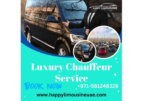 Luxury Chauffeur Service Dubai At Happy Limousine