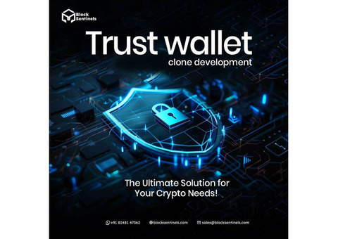 Best Trust wallet clone development - Block Sentinels