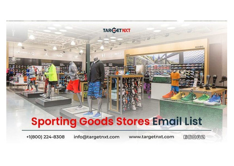 TargetNXT’s Sporting ‌Goods‌ Store Email List.