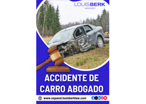 accidente de carro abogado - Louis Berk