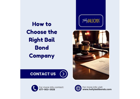 How to Choose the Right Bail Bond Company