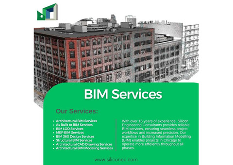 Expert Structural BIM Services in Chicago by Siliconec