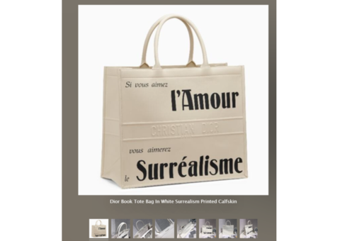 Dior Book Tote Bag: Most Iconic Style