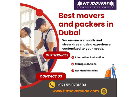 Best Movers and Packers in Dubai | Fit Mover